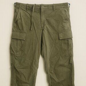 Uniqlo Men's Cargo Pants - Green
